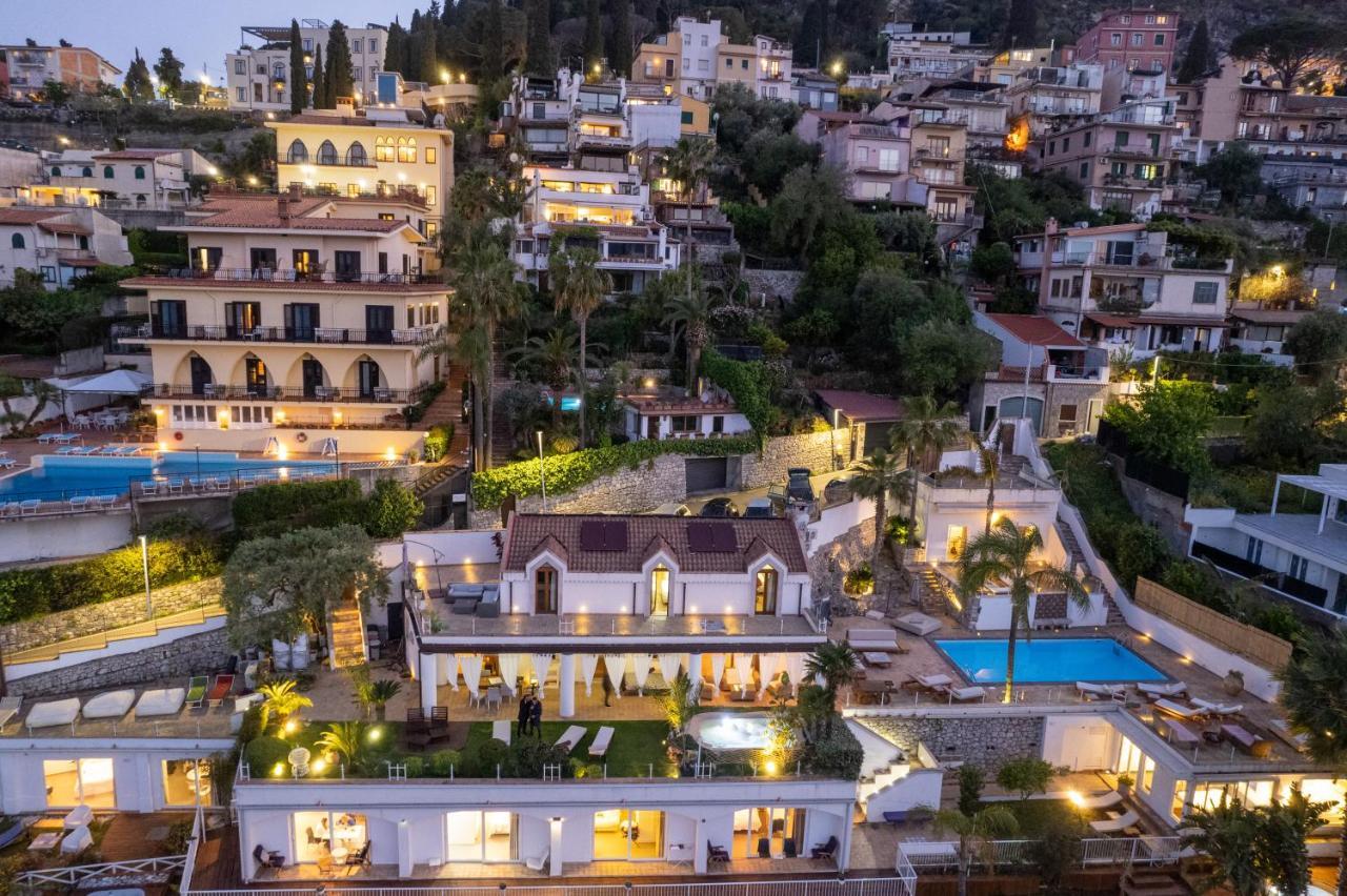 Luxury Taorum Villa With Spectacular Sea Views In Taormina Bagian luar foto