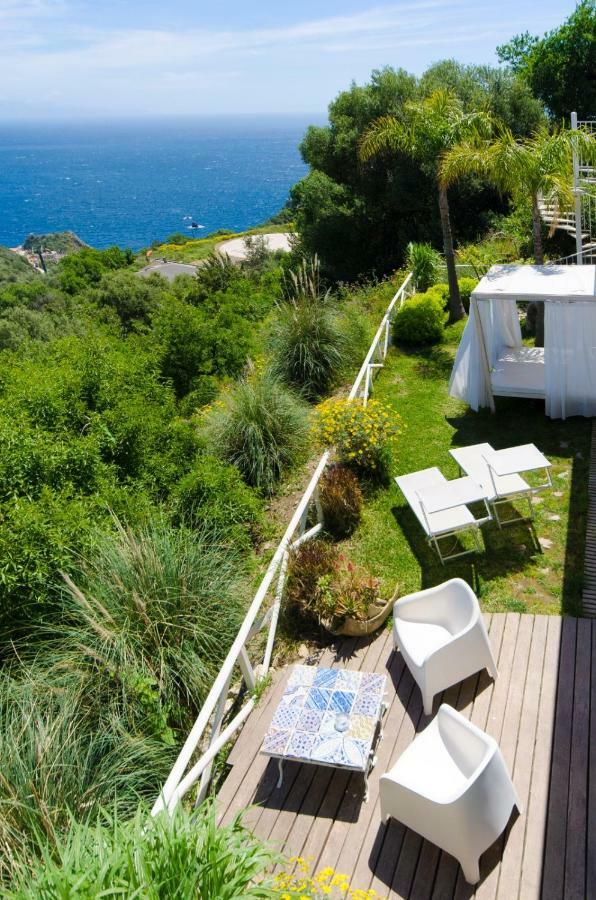 Luxury Taorum Villa With Spectacular Sea Views In Taormina Bagian luar foto